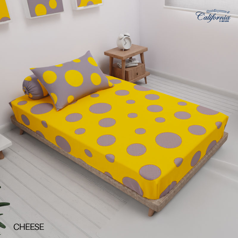 Sprei California Fitted - Cheese