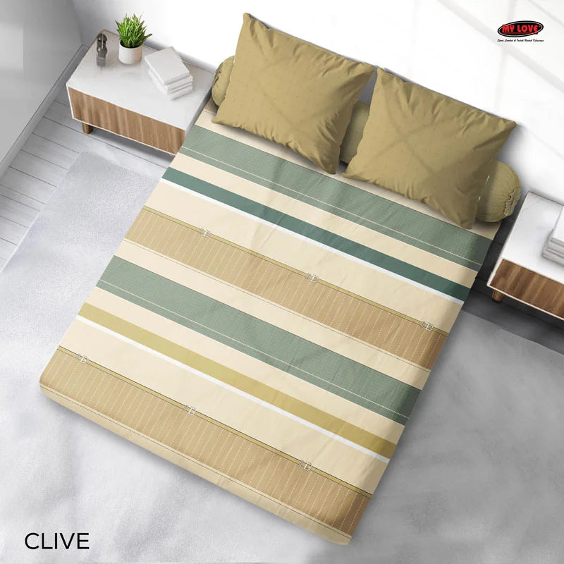Sprei My Love Fitted - Clive - My Love Bedcover