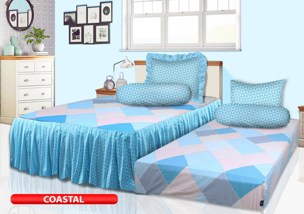 Sprei ALL NEW MY LOVE Single Duo - Coastal - My Love Bedcover