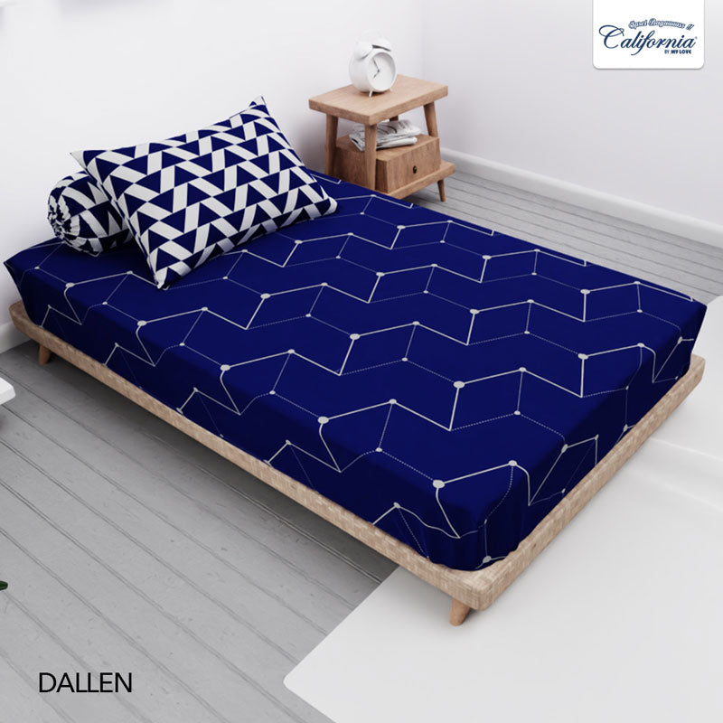 Sprei California Fitted - Dallen - My Love Bedcover