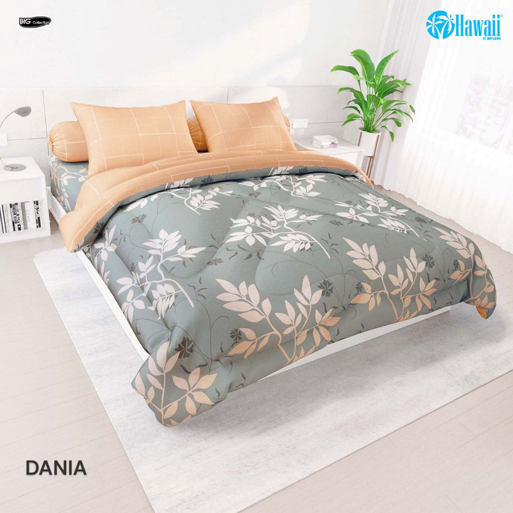 Bed Cover Hawaii Fitted - Dania - My Love Bedcover