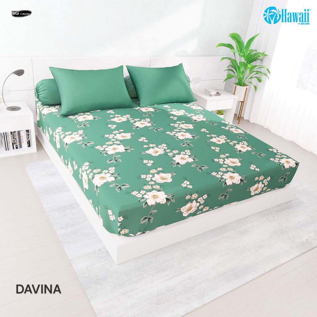 Sprei Hawaii Fitted - Davina - My Love Bedcover