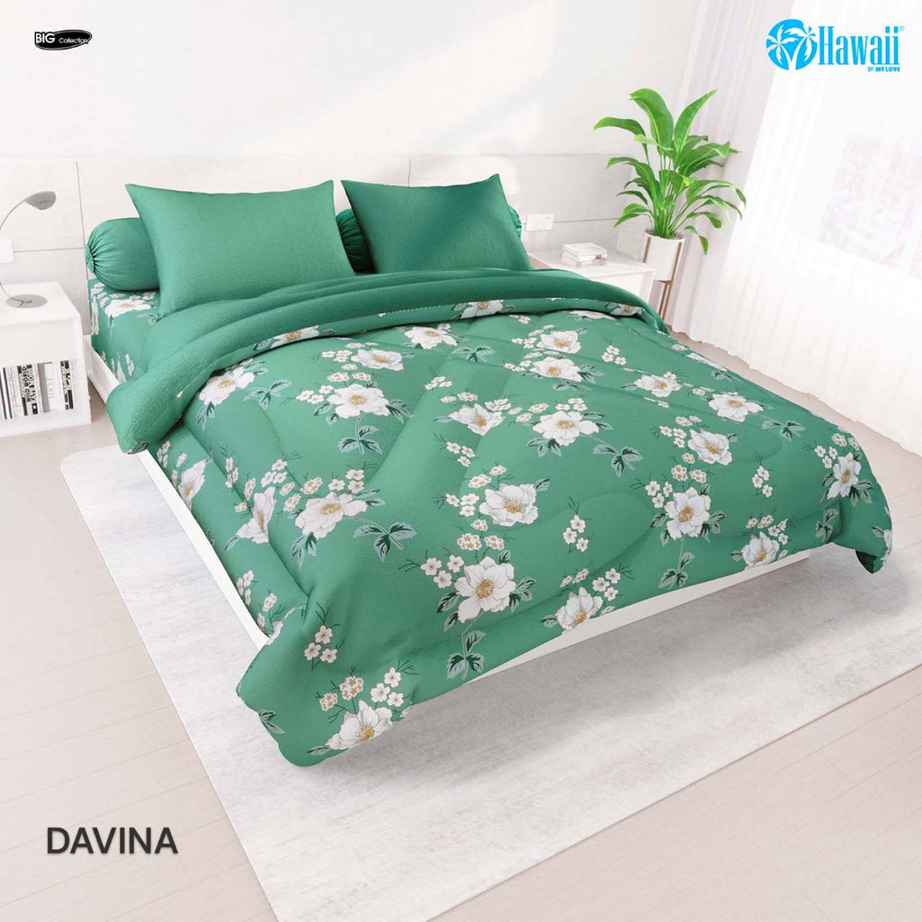 Bed Cover Hawaii Fitted - Davina - My Love Bedcover