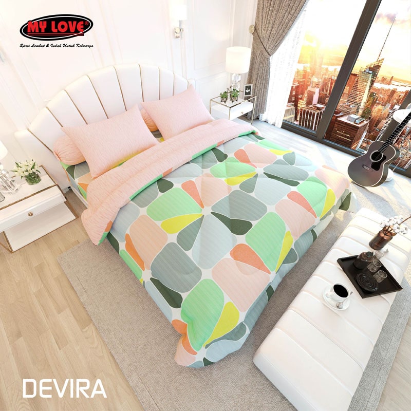 Bed Cover My Love Fitted - Devira - My Love Bedcover