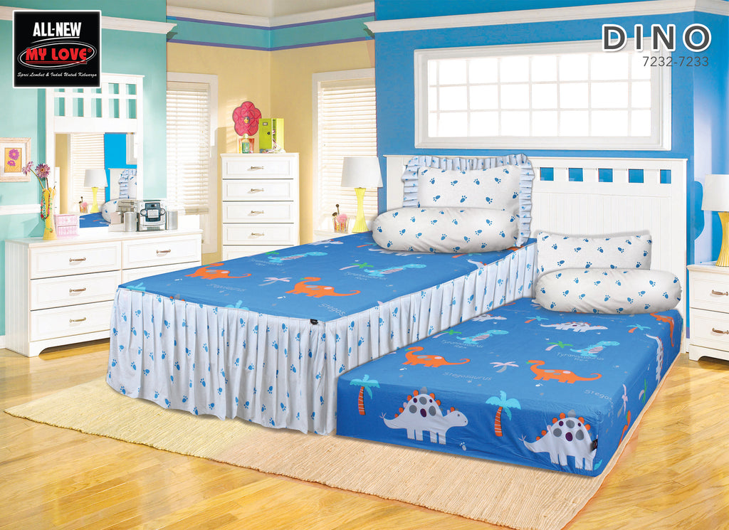 Sprei ALL NEW MY LOVE Single Duo - Dino - My Love Bedcover