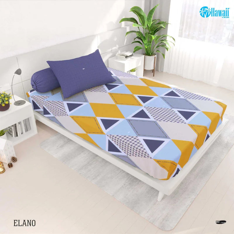 Sprei Hawaii Fitted - Elano - My Love Bedcover