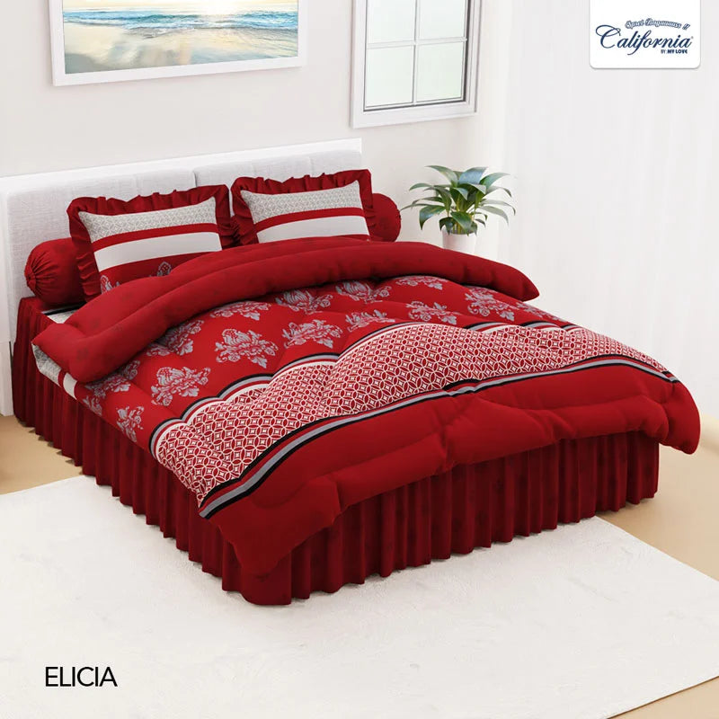 Bed Cover California Rumbai - Elicia - My Love Bedcover