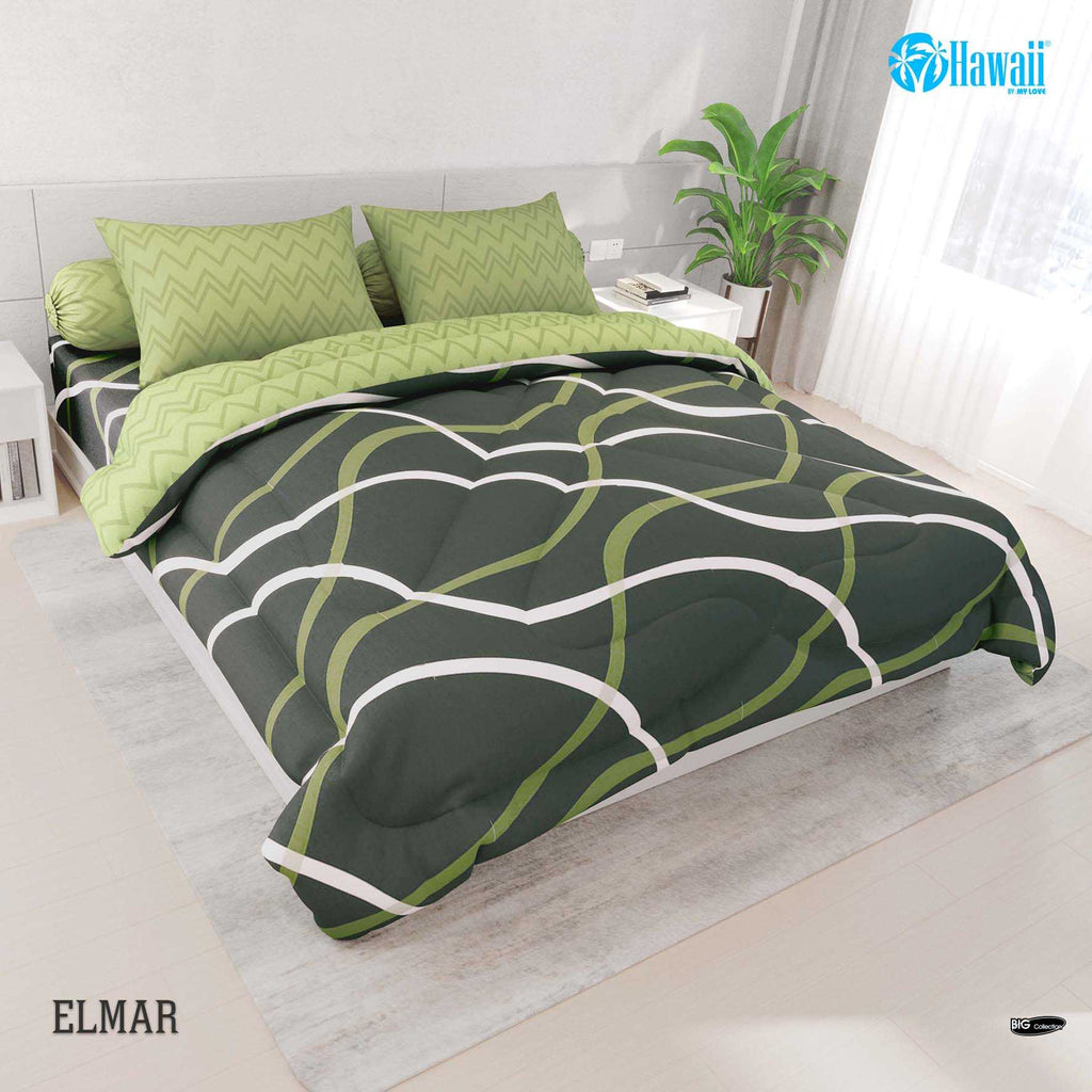 Bed Cover Hawaii Fitted - Elmar - My Love Bedcover