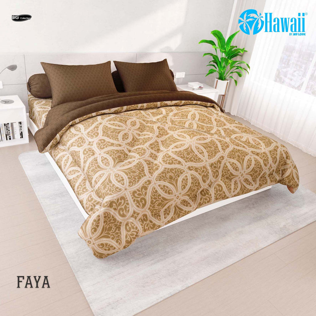 Bed Cover Hawaii Fitted - Faya - My Love Bedcover