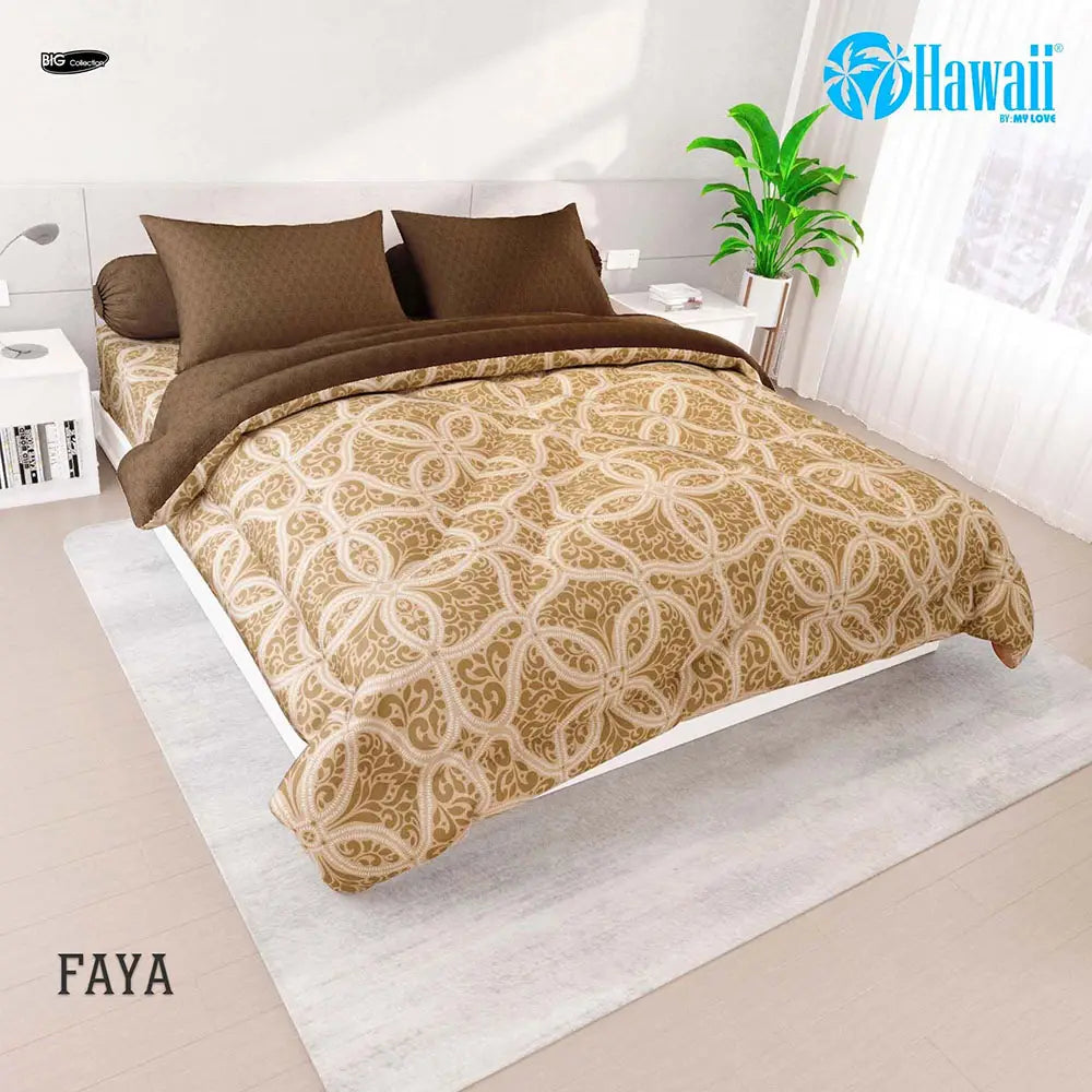 Bed Cover Hawaii Fitted - Faya - My Love Bedcover