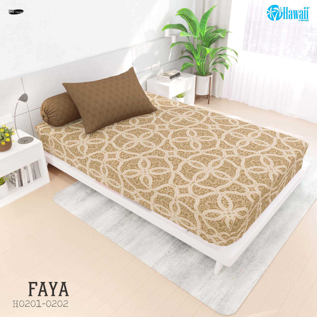 Sprei Hawaii Fitted - Faya - My Love Bedcover