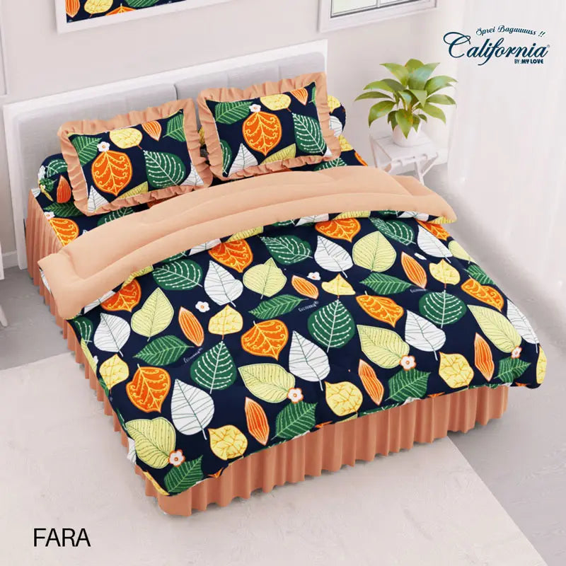 Bed Cover California Rumbai - Fara - My Love Bedcover