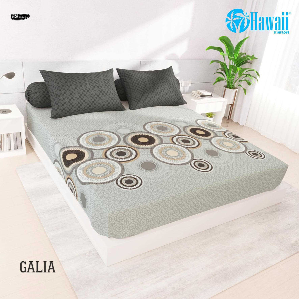 Sprei Hawaii Fitted - Galia - My Love Bedcover