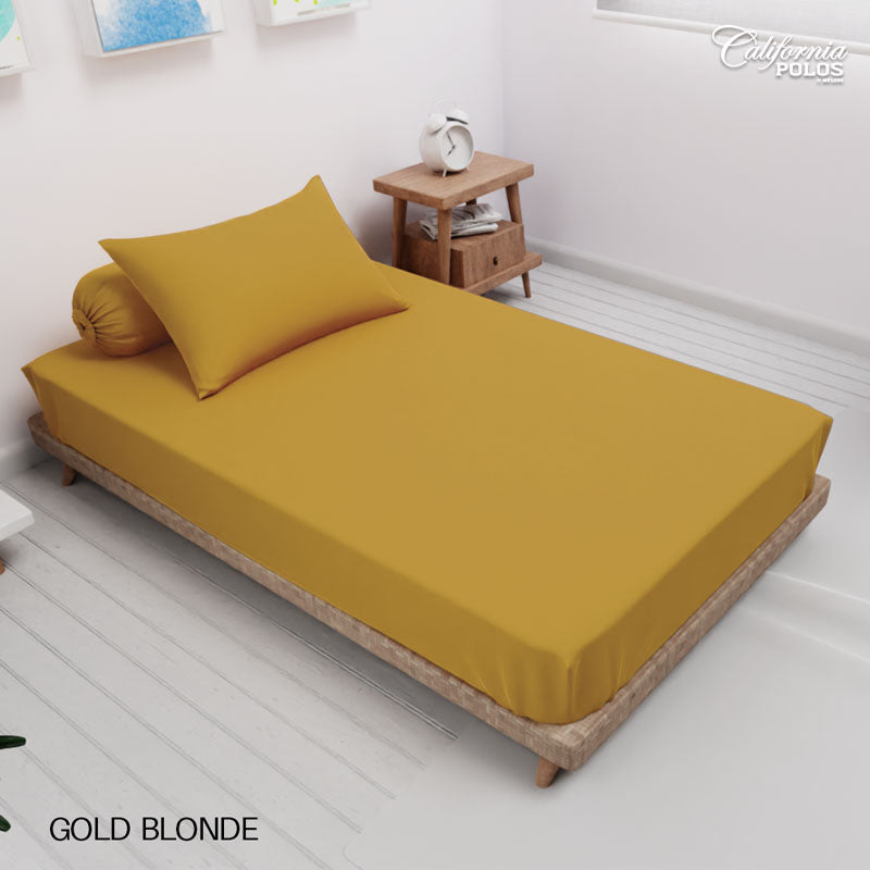 Sprei California Polos Fitted - Gold Blonde