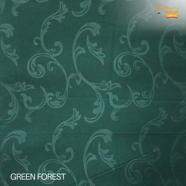 Bed Cover California Polos Fitted - Green Forest - My Love Bedcover