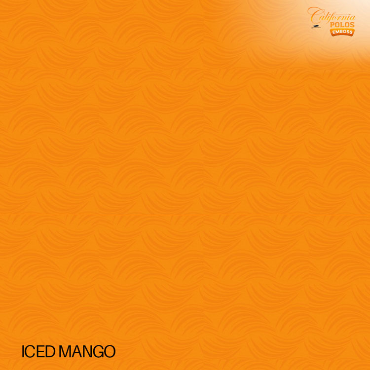 Bed Cover California Polos Fitted - Ice Mango