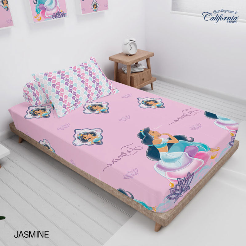 Sprei California Fitted - Jasmine - My Love Bedcover