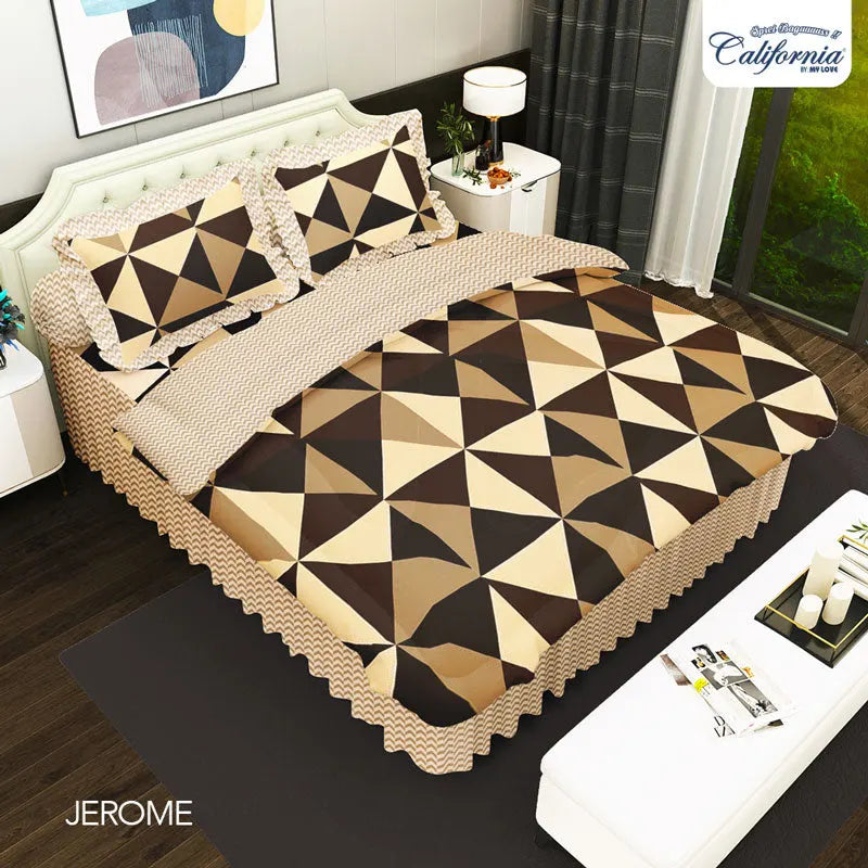 Bed Cover California Queen Rumbai - Jerome - My Love Bedcover
