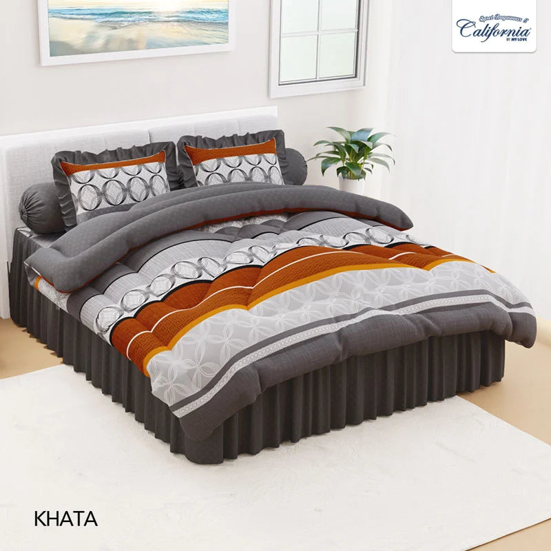 Bed Cover California Rumbai - Khata - My Love Bedcover