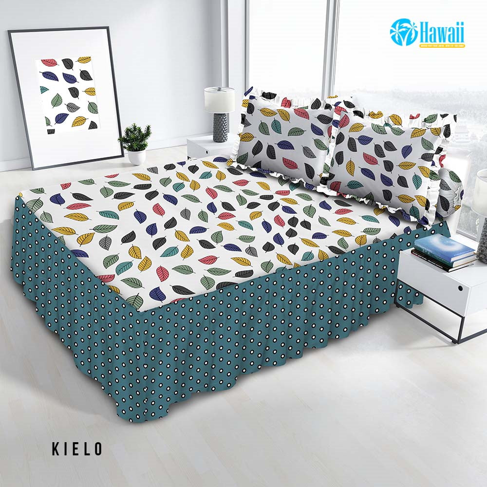 Sprei Hawaii Rumbai - Kielo - My Love Bedcover