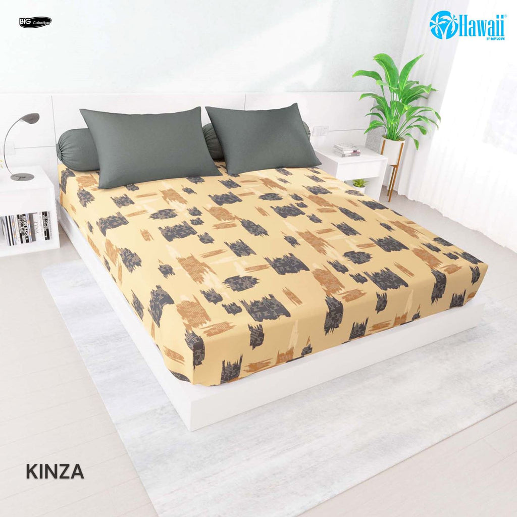 Sprei Hawaii Fitted - Kinza - My Love Bedcover