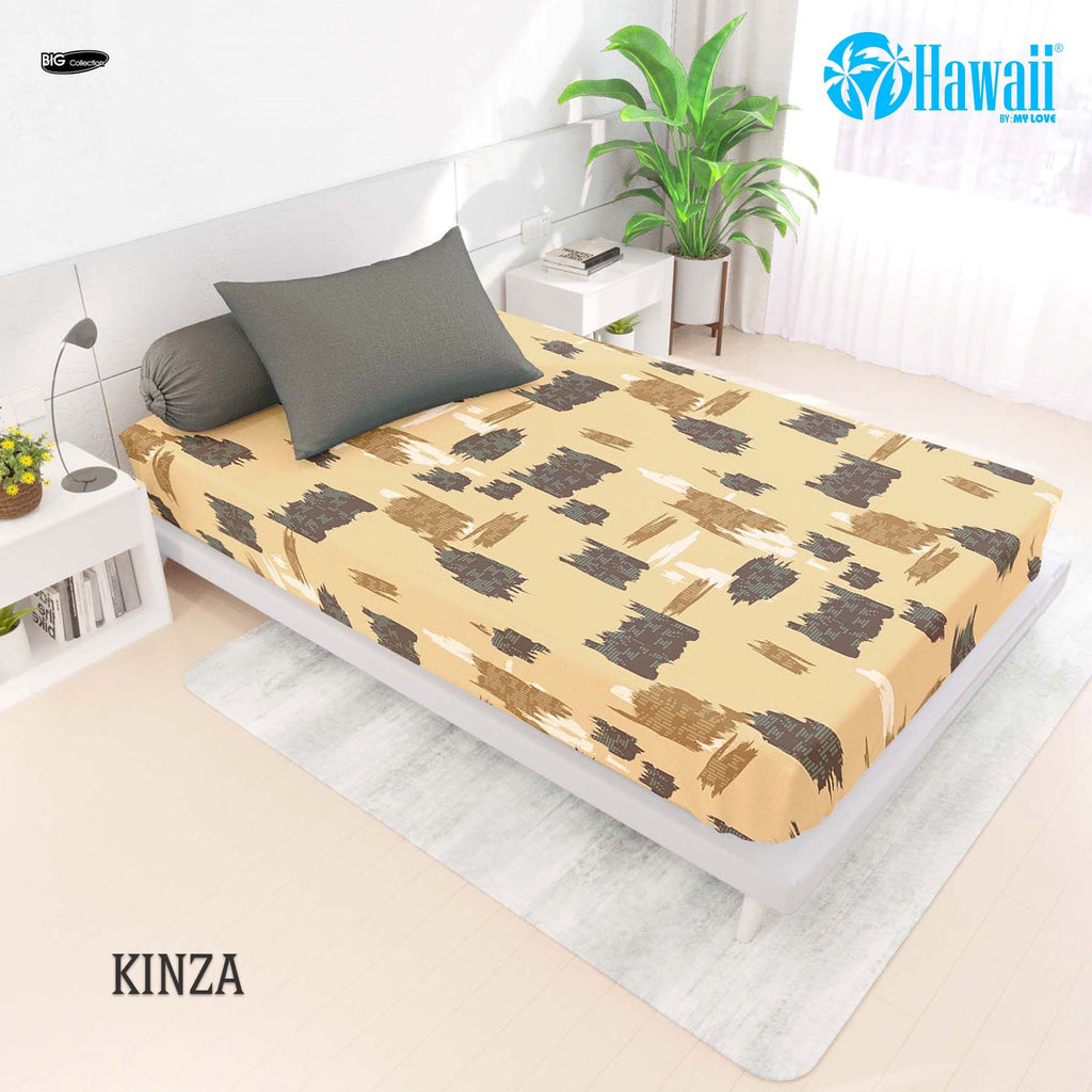 Sprei Hawaii Fitted - Kinza - My Love Bedcover