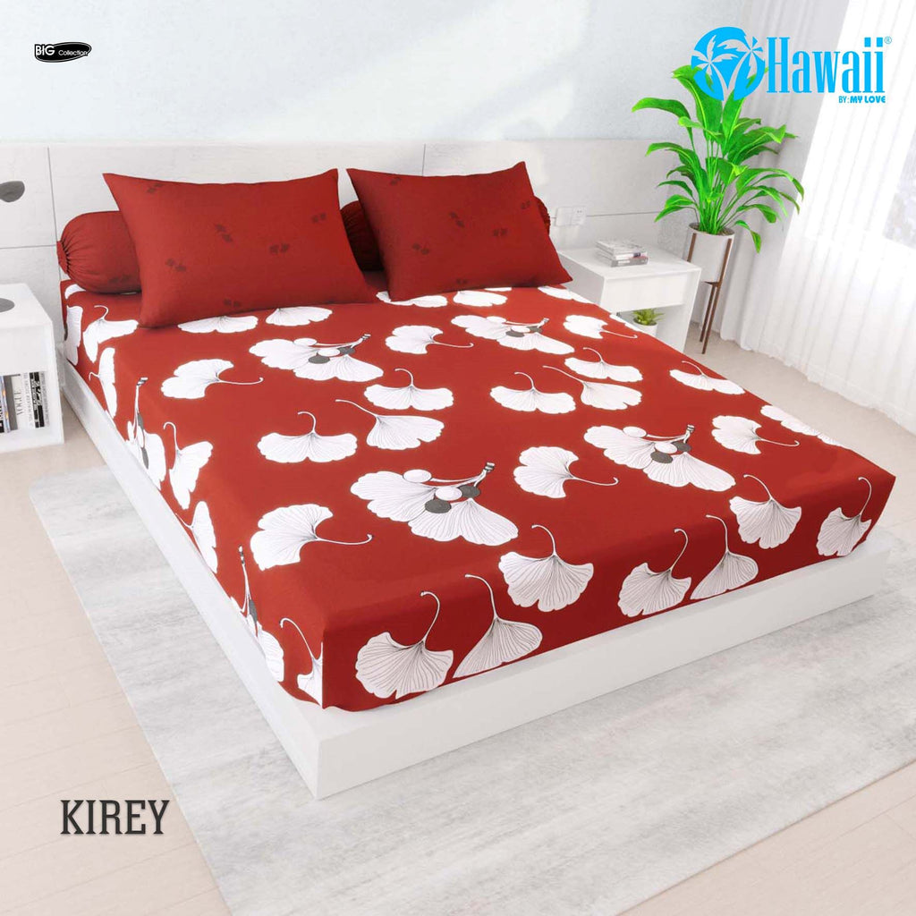 Sprei Hawaii Fitted - Kirey - My Love Bedcover
