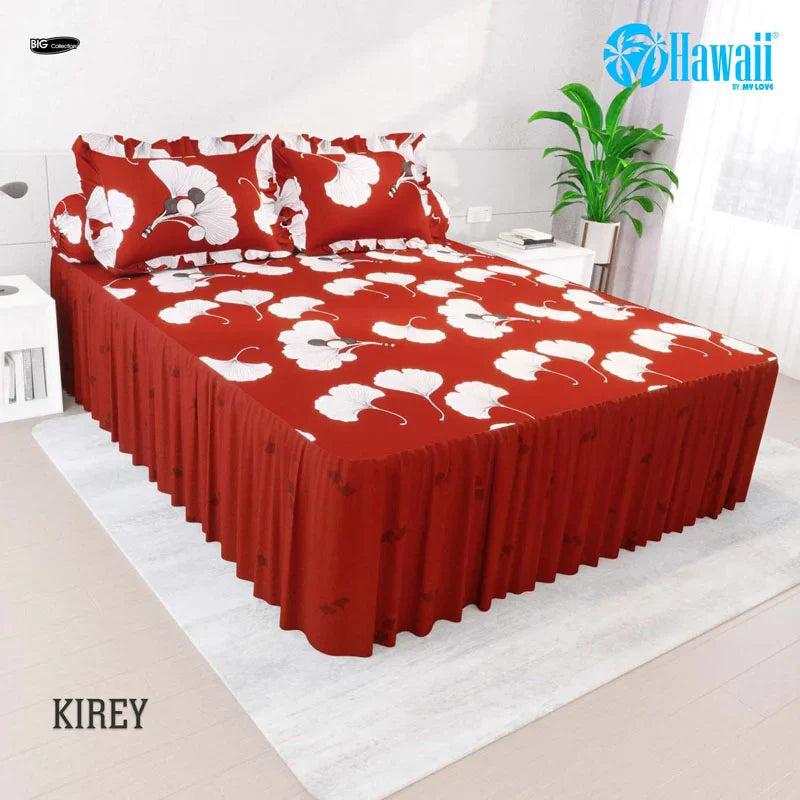 Sprei Hawaii Rumbai - Kirey - My Love Bedcover