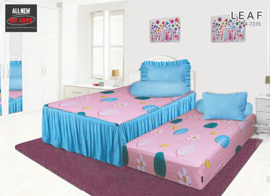 Sprei ALL NEW MY LOVE Single Duo - Leaf - My Love Bedcover