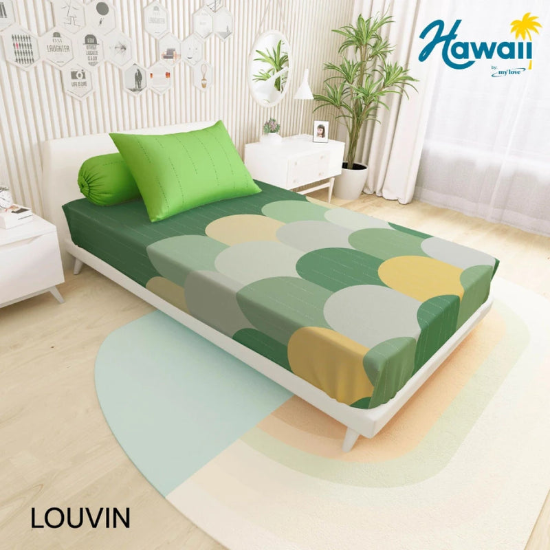 Sprei Hawaii Fitted - Louvin