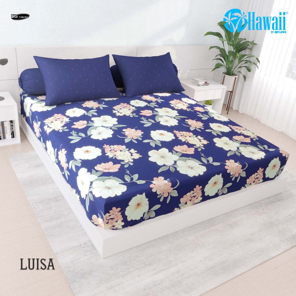 Sprei Hawaii Fitted - Luisa - My Love Bedcover
