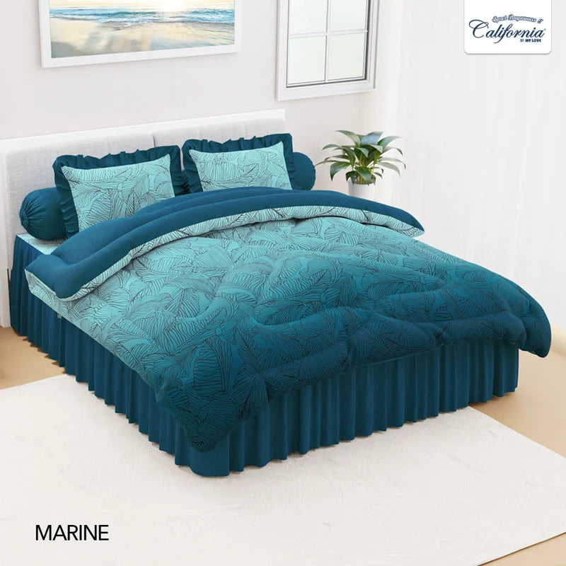 Bed Cover California Rumbai - Marine - My Love Bedcover