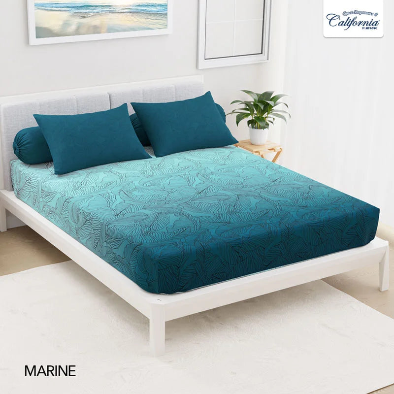 Sprei California Fitted - Marine - My Love Bedcover