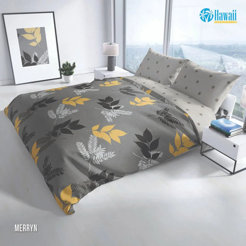 Bed Cover Hawaii Fitted - Merryn - My Love Bedcover