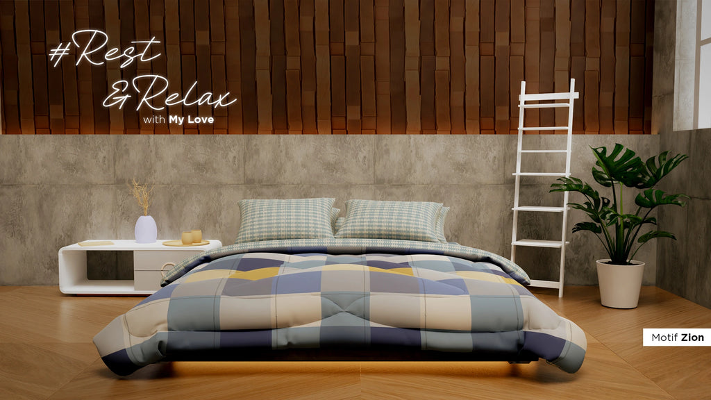 Rest & Relax yaitu campaign my love di bulan november untuk mempernyaman tempat tidur
