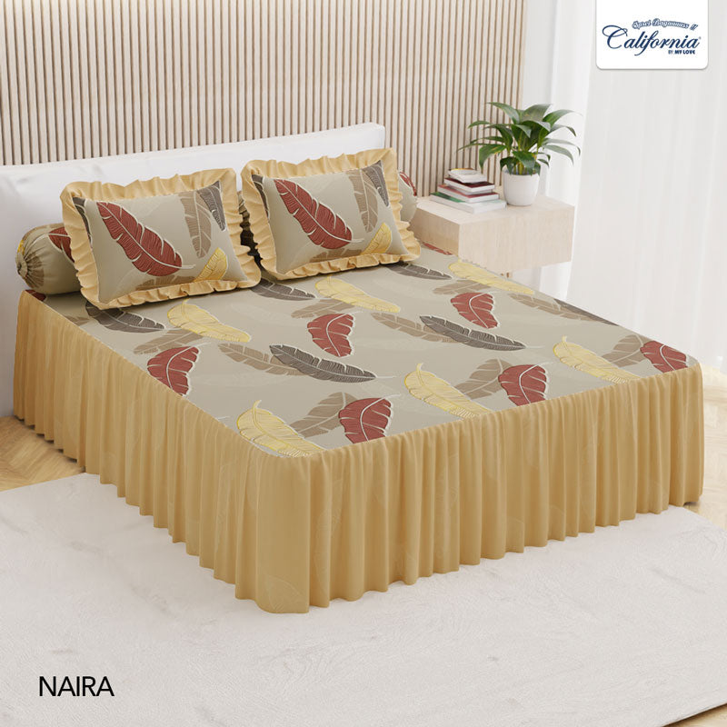 Sprei California Rumbai - Naira - My Love Bedcover