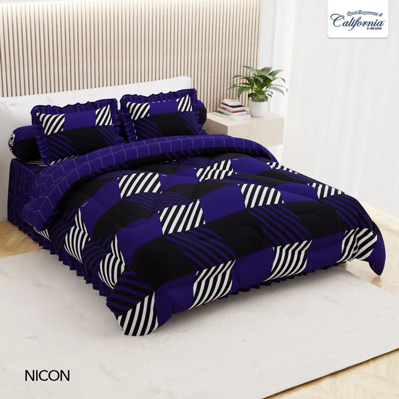 Bed Cover California Rumbai - Nicon - My Love Bedcover