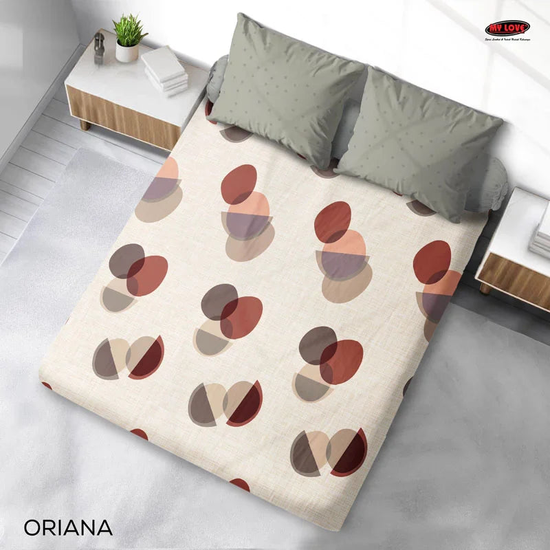 Sprei My Love Fitted - Oriana - My Love Bedcover