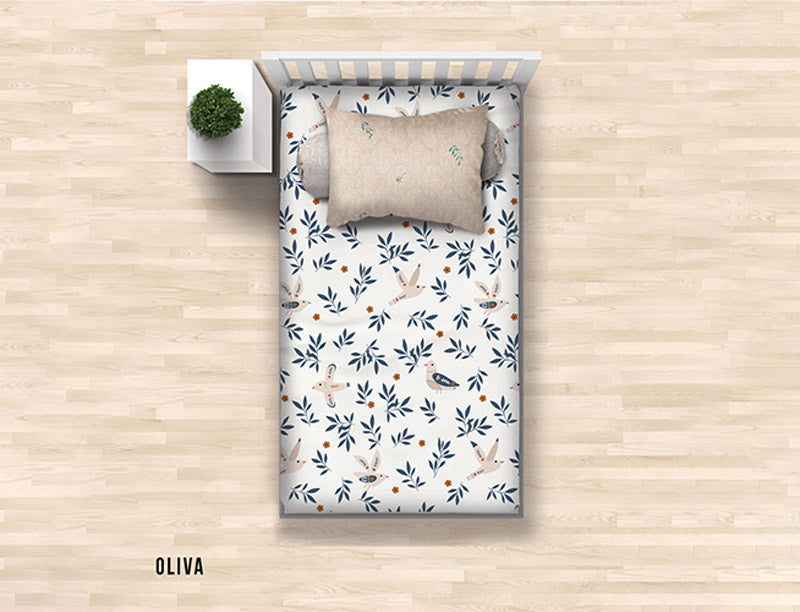 Sprei My Love Fitted - Oliva - My Love Bedcover