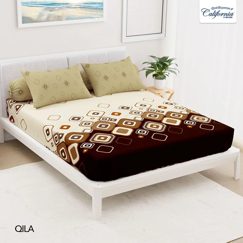 Sprei California Fitted - Qila - My Love Bedcover