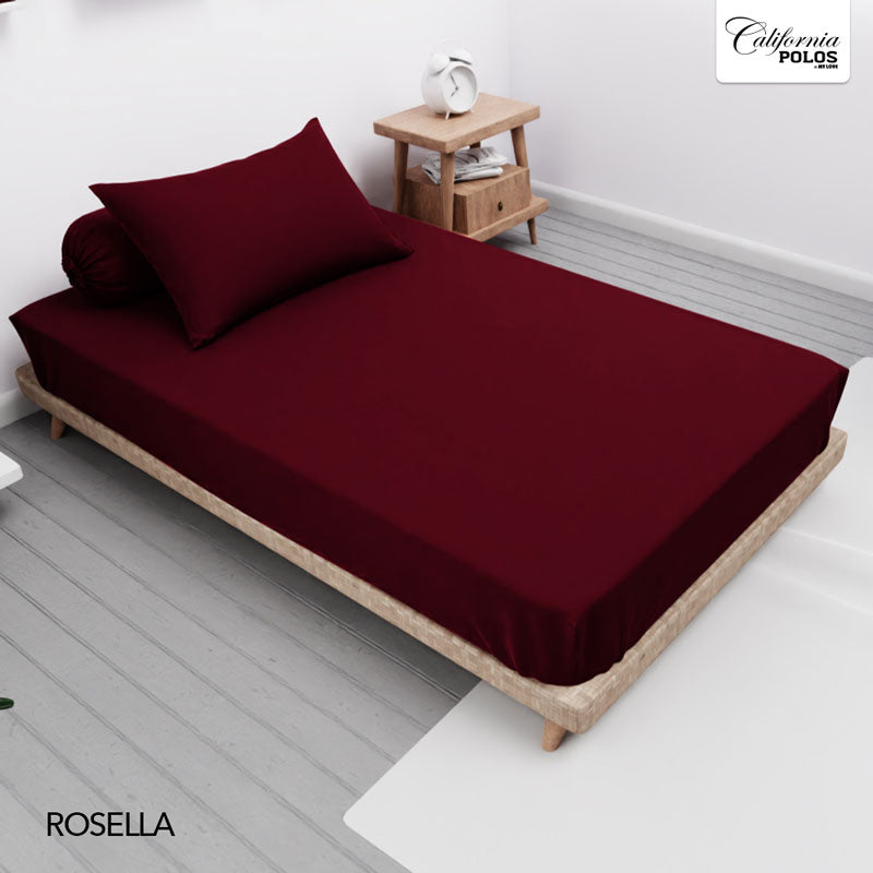Sprei California Polos Fitted - Rosella