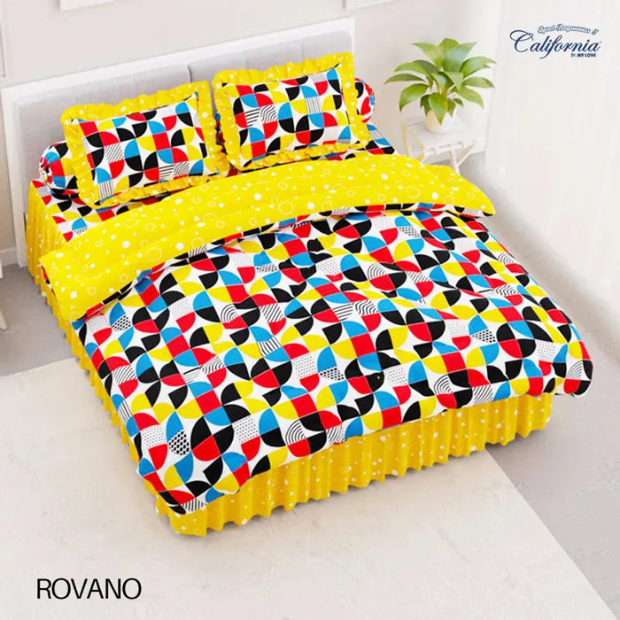Bed Cover California Rumbai - Rovano - My Love Bedcover