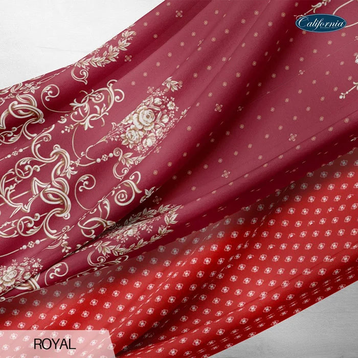 Bed Cover California Rumbai - Royal