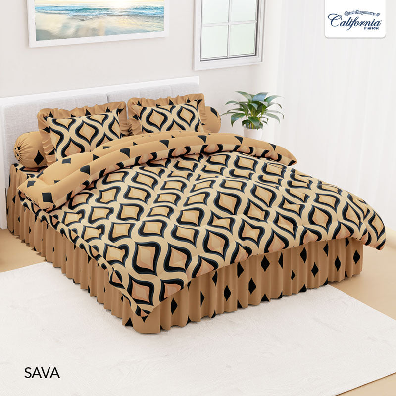 Bed Cover California Rumbai - Sava - My Love Bedcover