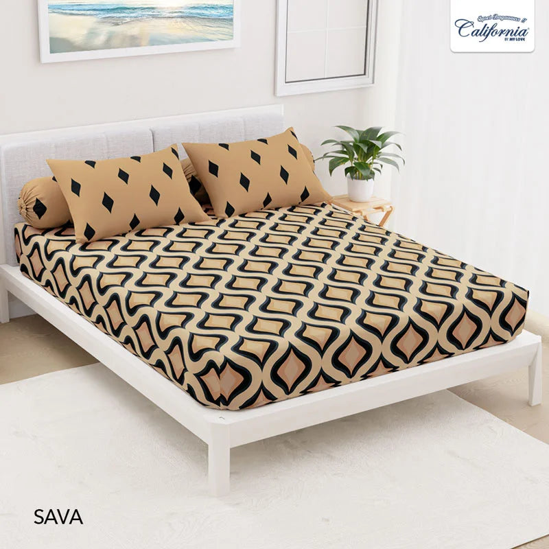 Sprei California Fitted - Sava - My Love Bedcover