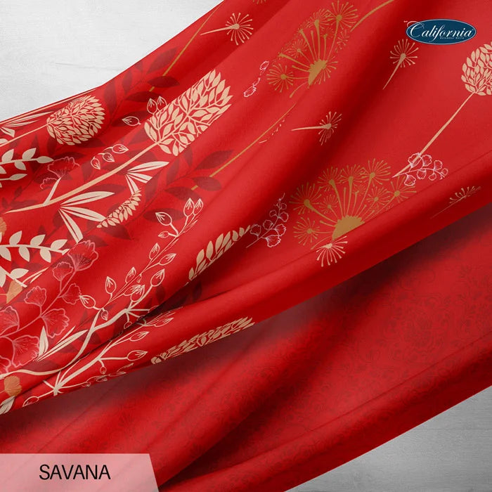 Bed Cover California Rumbai - Savana