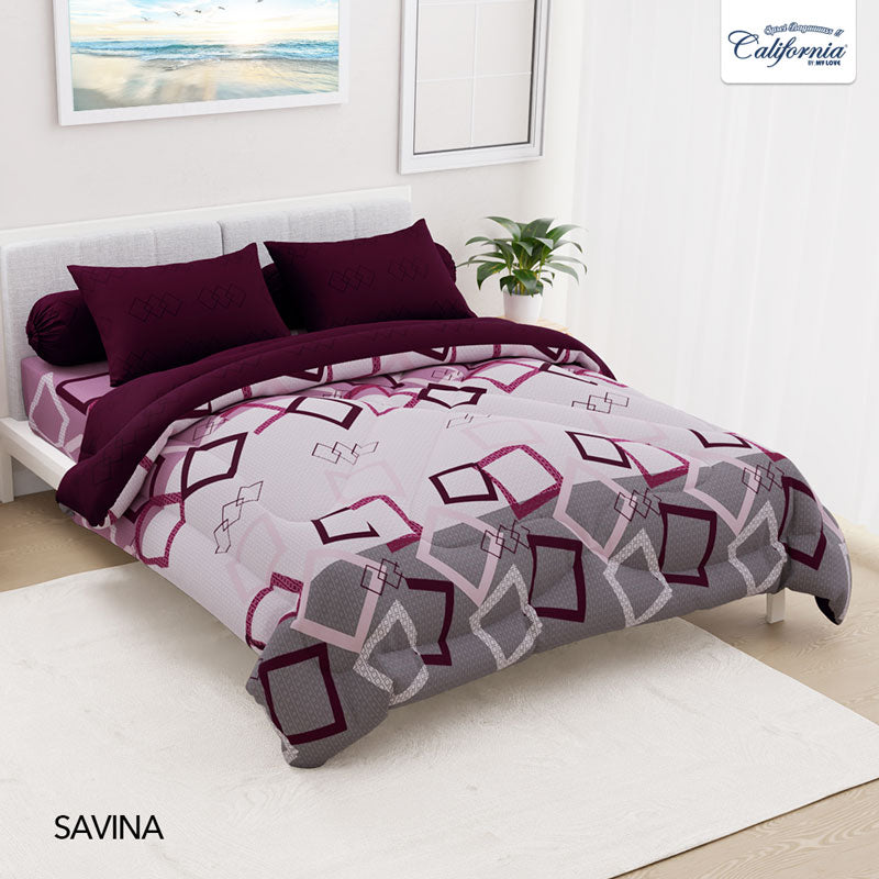 Bed Cover California Fitted - Savina - My Love Bedcover
