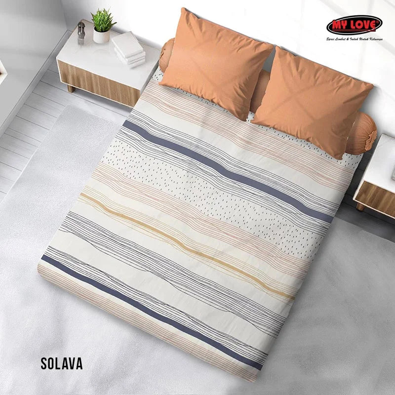 Sprei My Love Fitted - Solava - My Love Bedcover