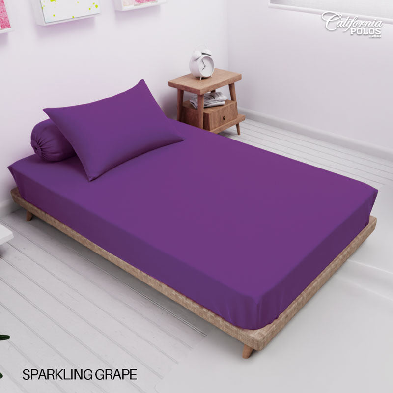 Sprei California Polos Fitted - Sparkling Grape