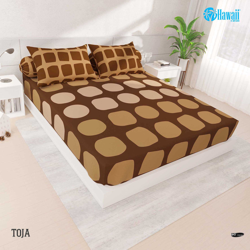 Sprei Hawaii Fitted - Toja - My Love Bedcover